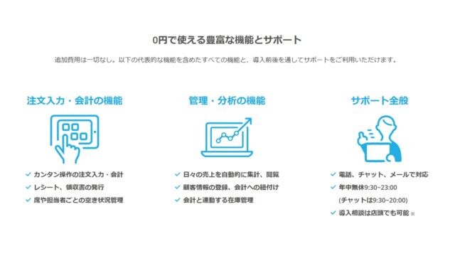 Airレジ公式サイト（サービス内容）