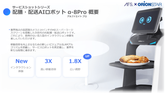 アルファクス・フード・システム　α-8