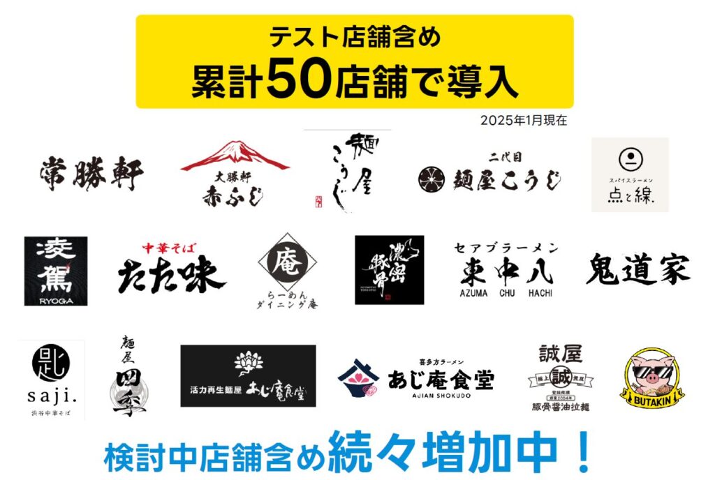 ISSUE PANDA導入店舗