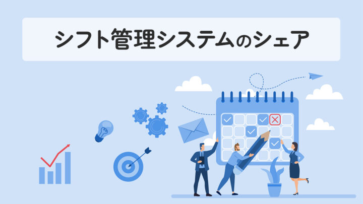 シフト管理システムのシェア