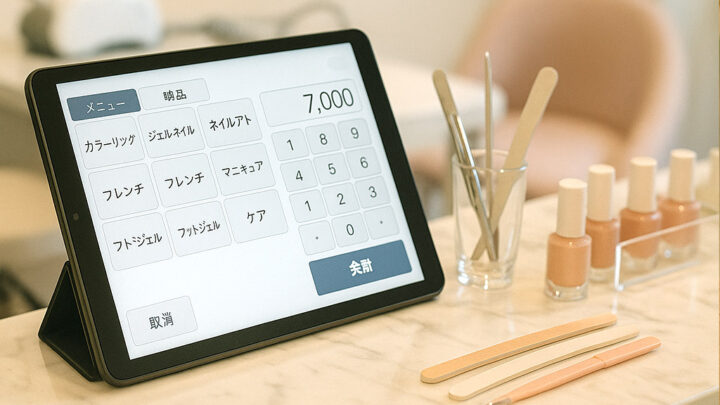 ネイルサロンにおすすめのPOSレジ