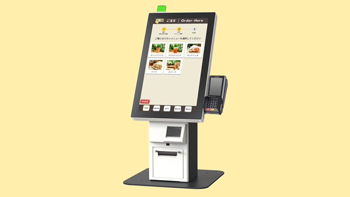 POS+セルフレジ 券売機