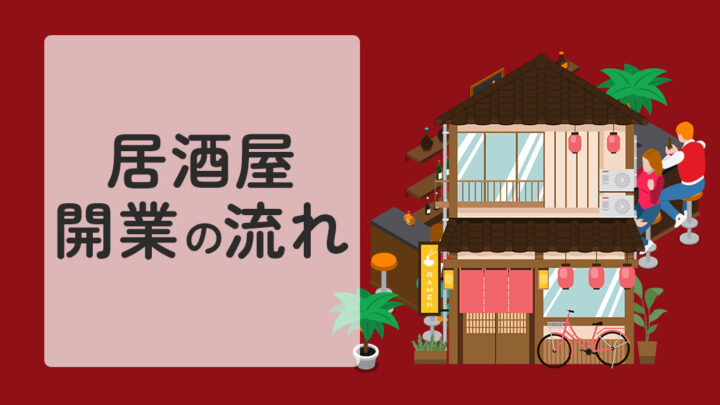 居酒屋開業の流れ
