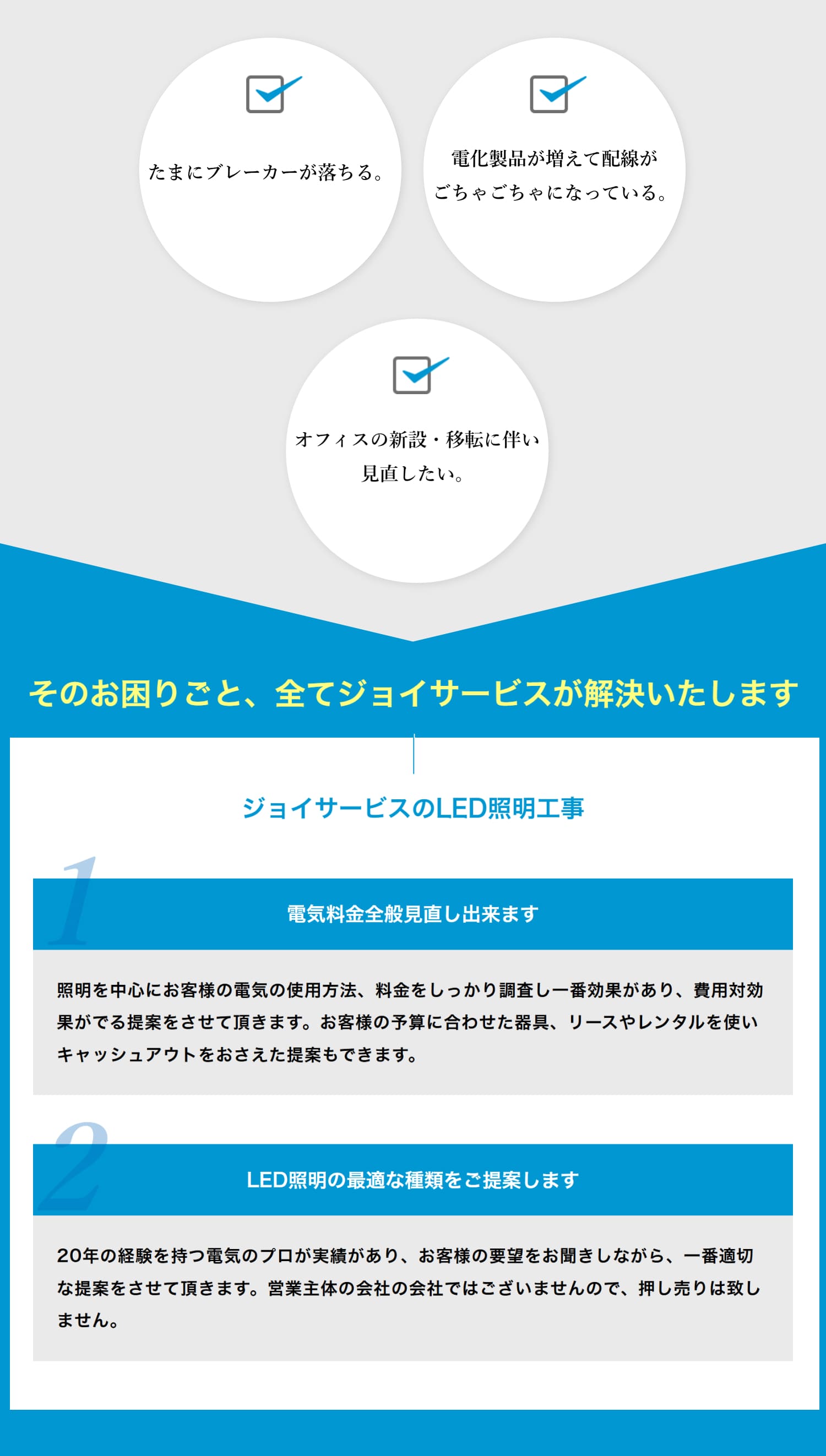このようなことでお困りではないですか？
