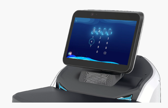 配膳ロボット画面