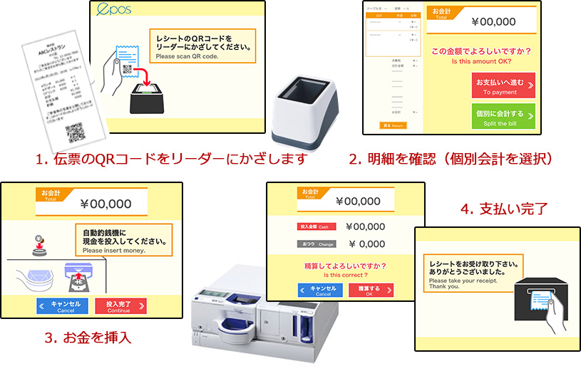 emenu-posレジとセルフレジ