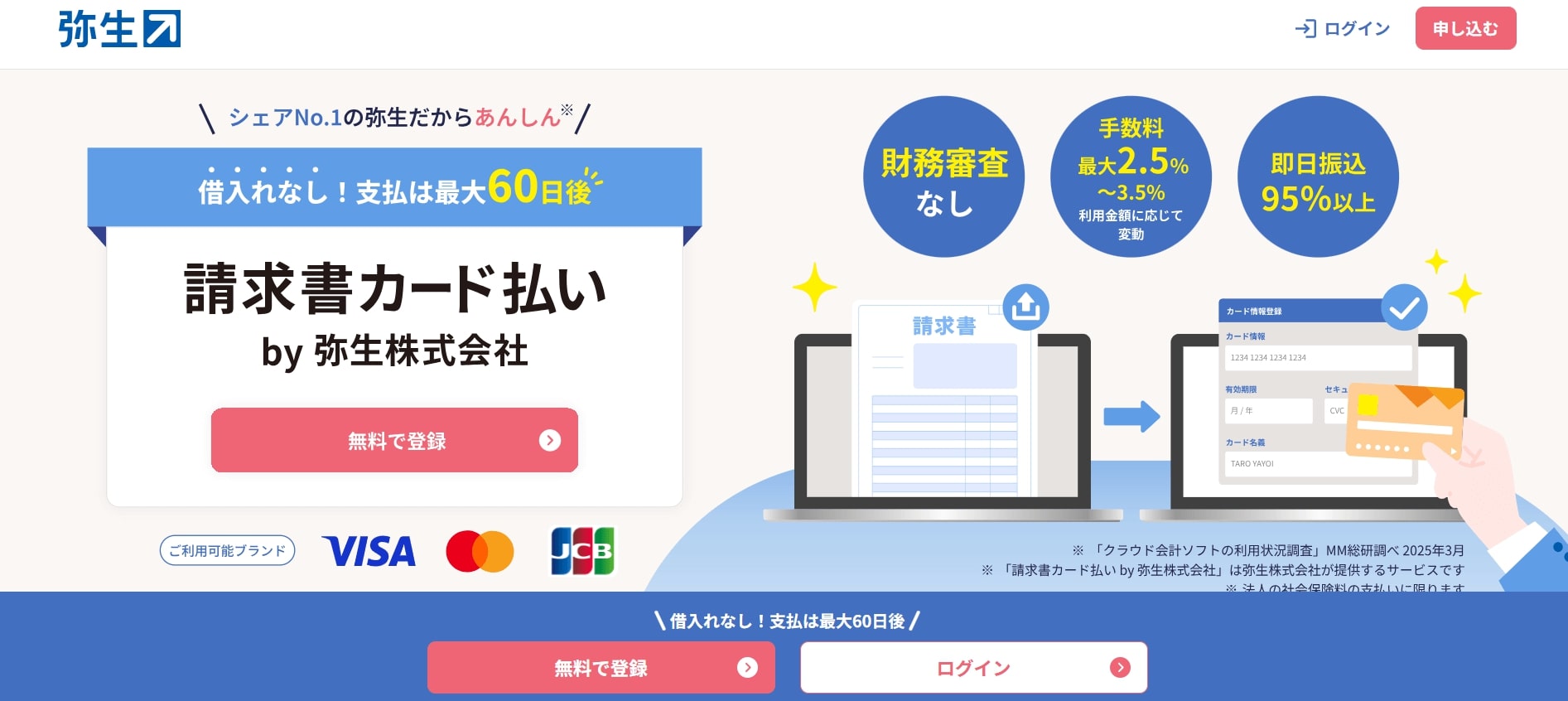 弥生の請求書カード払いとは何か