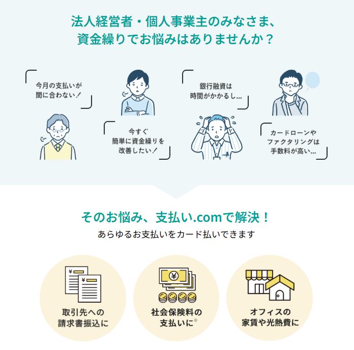 支払い.comの説明