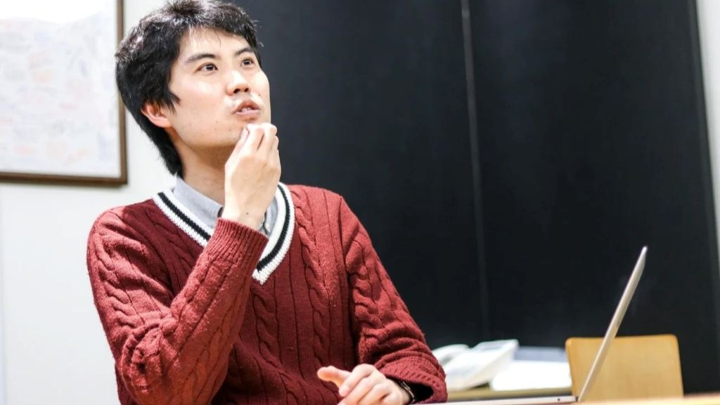 インタビュー風景