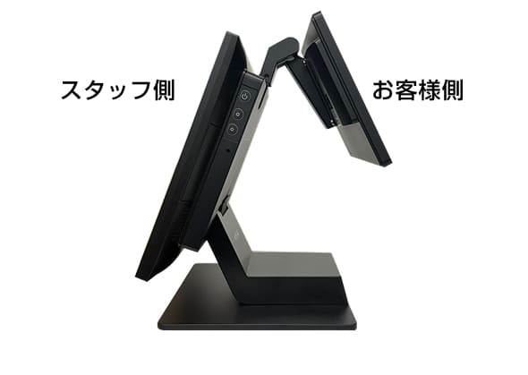 操作しやすいタッチパネル