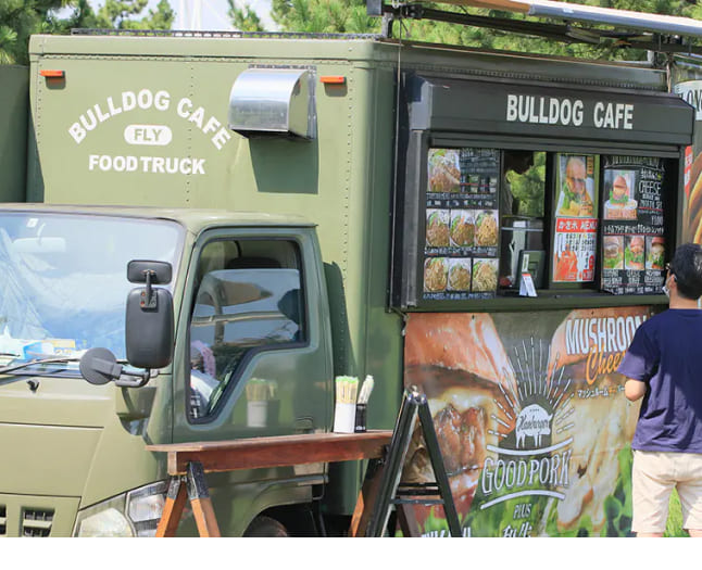 特徴1. キッチンカー製作へのこだわり