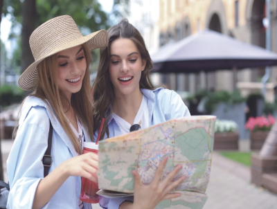外国人の旅行者