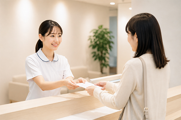 笑顔の看護師