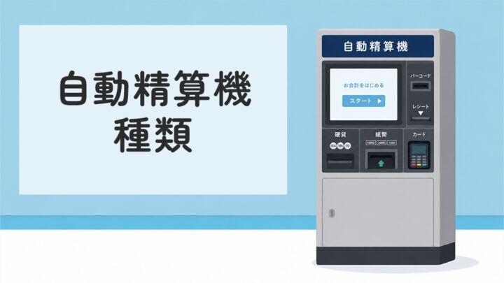 自動精算機の種類