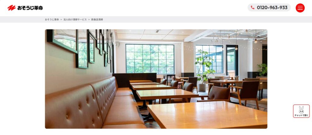 おそうじ革命公式サイト