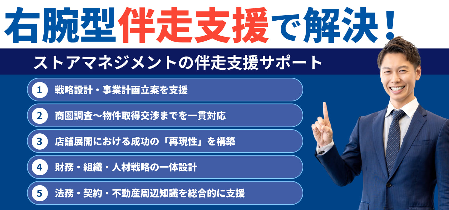 社長の右腕型伴走支援で解決!