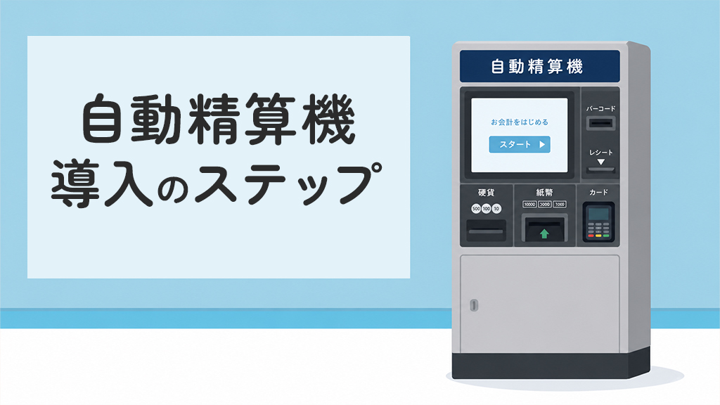 自動精算機の導入