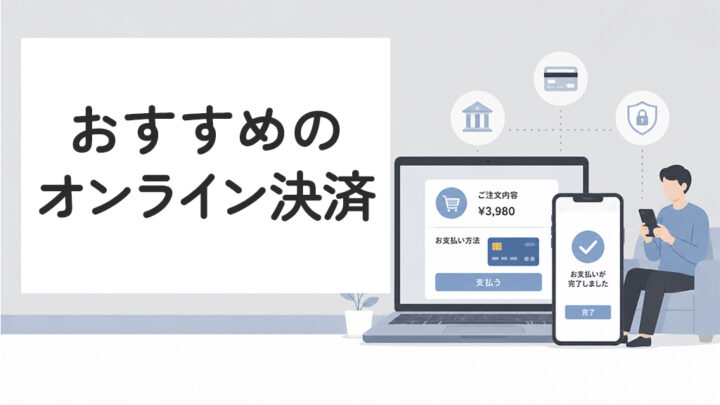 おすすめのオンライン決済サービス