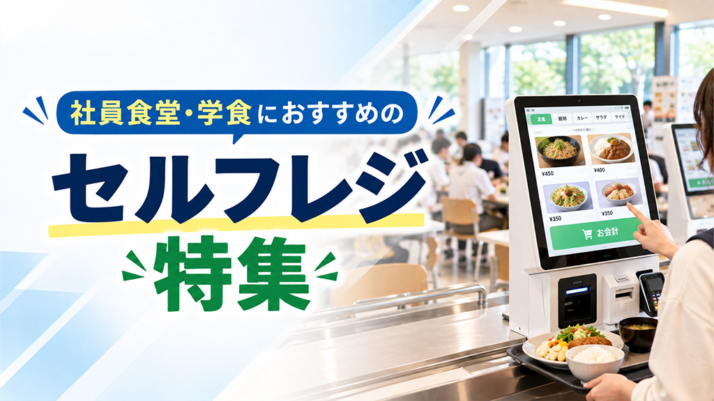 社食と学食におすすめのセルフレジ