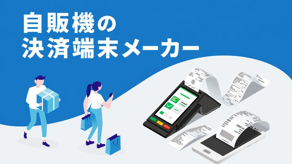 自販機の決済端末メーカー