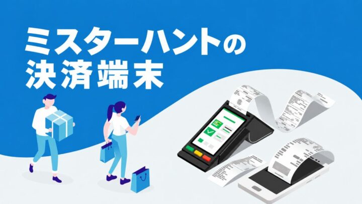 ミスターハントの決済端末